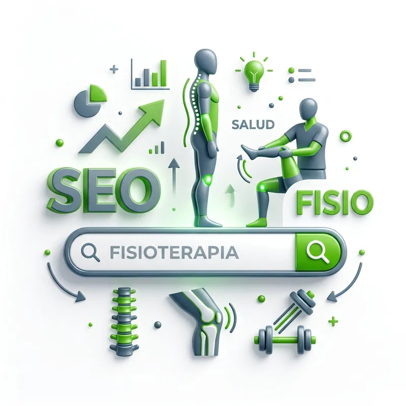 Ilustración SEO para Fisioterapeutas