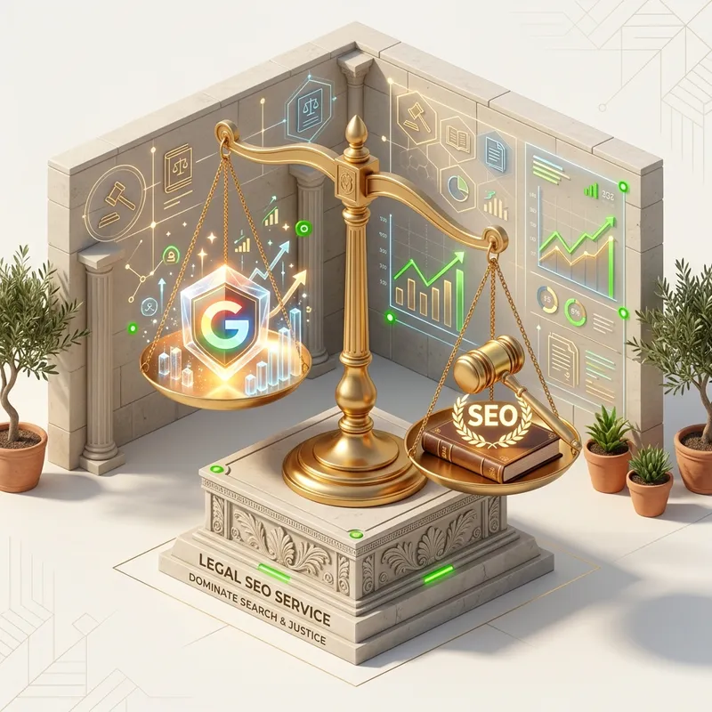 Ilustración SEO para Abogados