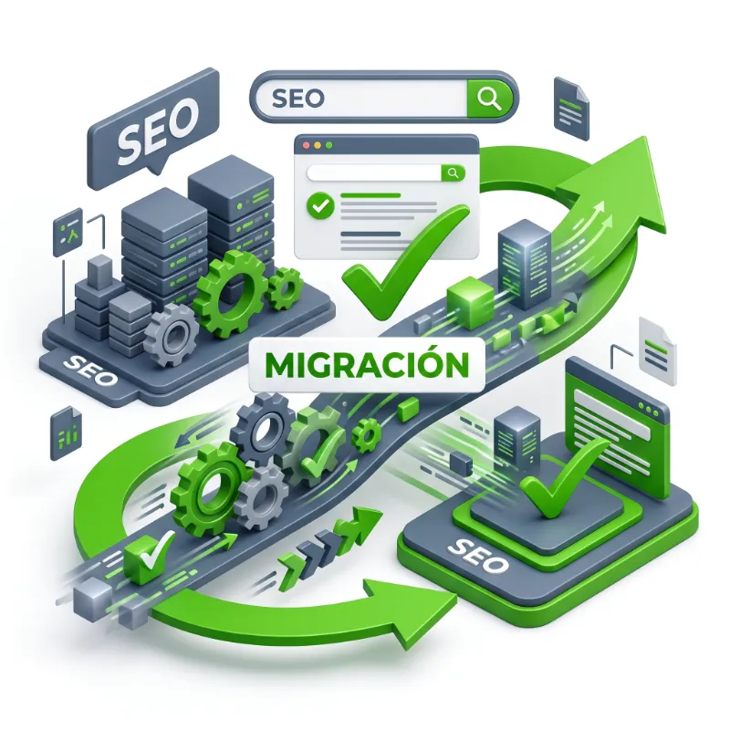 Ilustración Experto en Migraciones SEO