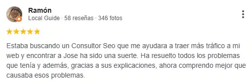 Opinión cliente JoseLab