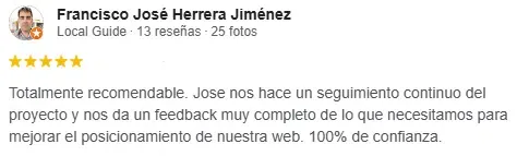 Opinión cliente JoseLab