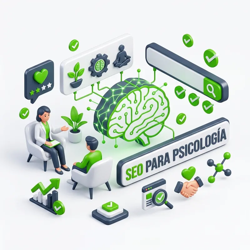 Ilustración SEO para Psicólogos