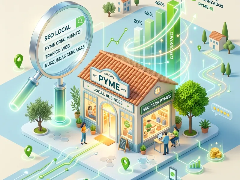 SEO para PYMES Ilustración